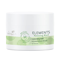 Wella Professionals Elements Renewing Hair Mask | 150 ml | Nourishing, Moisturizing Hair Treatment | Sulfate, Silicone & Paraben Free | 99% Natural Origin Ingredients