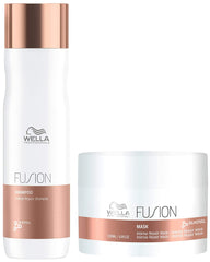 Wella Professionals Fusion Intense Repair Mask 150ml and Fusion Intense Repair Shampoo 250 ml Combo