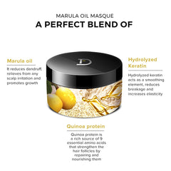 De Fabulous Marula Oil Masque- 1000ml | Sulphate-Free | All Hair Types