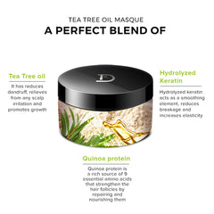 De Fabulous Tea Tree Oil Masque- 1000ml |All hair types | Scalp Health | Sulphate Free