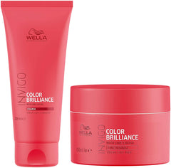 Wella Professionals INVIGO Color Brilliance Conditioner 200ml and Mask 150ml duo for fine/normal hair