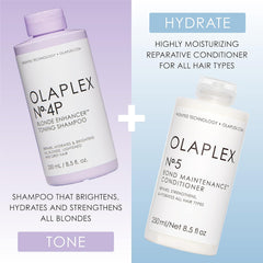 Olaplex No. 4P Blonde Enhancer Toning Shampoo - 250 ml