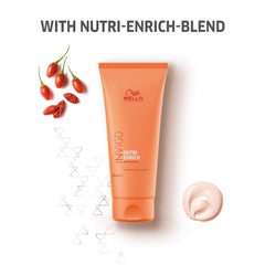 Wella Professionals INVIGO Nutri Enrich Deep Nourishing Conditioner (For Dry And Damaged Hair) 200 ml, Mask (For Dry And Damaged Hair) 150 ml and Shampoo (For Dry And Damaged Hair) 250 ml Combo