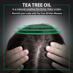 De Fabulous Tea Tree Oil Masque- 1000ml |All hair types | Scalp Health | Sulphate Free