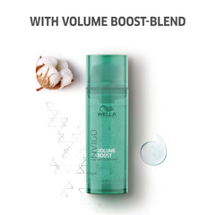 Wella Professionals Invigo Volume Boost Crystal Hair Mask | 145 ml | Lightweight, Volumizing & Bodifying Hair Treatment for Fine Hair | With Cotton Extracts