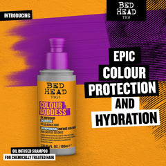 TIGI Bed Head Colour Goddess Oil Infused Shampoo For Coloured Hair (100ml)