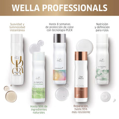 Wella Professionals Oil Reflections Luminous Reveal Hair Shampoo | 250 ml | Moisturizing, Hydrating Hair Cleanser for Shiny, Glossy Hair | With Camellia Oil & White Tea Extracts