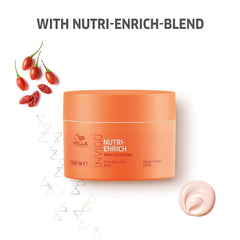 Wella Professionals INVIGO Nutri Enrich Deep Nourishing Conditioner 200ml and Mask 150ml duo for Dry And Damaged Hair