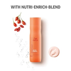 WELLA Professionals Invigo Nutri Enrich Deep Nourishing Shampoo For Dry and Damaged Hair & Professionals Invigo Balance Clean Scalp Anti Dandruff Shampoo (250 ml)