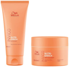 Wella Professionals INVIGO Nutri Enrich Deep Nourishing Conditioner 200ml and Mask 150ml duo for Dry And Damaged Hair