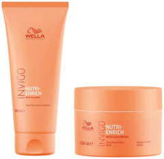 Wella Professionals INVIGO Nutri Enrich Deep Nourishing Conditioner 200ml and Mask 150ml duo for Dry And Damaged Hair