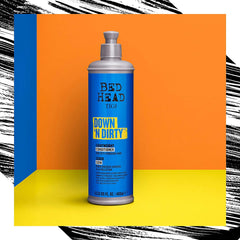 Bed Head TIGI Down N’ Dirty Lightweight Hair Conditioner for Detox & Repair, Damage from Hair, Safe for Coloured Hair, 600 ml