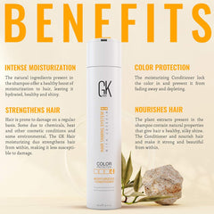 GK Hair Global Keratin Moisturizing Conditioner 300ml For Keratin Treated Hair - Sulfate Free And Paraben Free